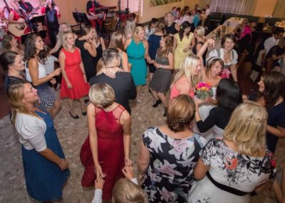 Hochzeitsparty mit Partyband Voices And Music, Mühlviertel, Steyr, Gmunden, Bayern, viele Tänzerinnen